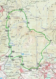 Mapa de la ruta